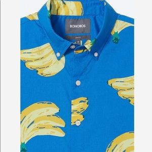 Medium, Tailored Fit, Bonobos Riviera Shirt.